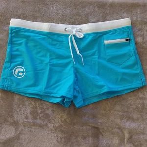 Taddlee Swim Trunks Briefs Brazilian Aqua XXXL